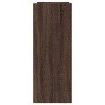 vidaXL Măsuță consolă, stejar maro, 100x35x90 cm, lemn prelucrat vidaXL Măsuță consolă, stejar maro, 100x35x90 cm, lemn prelucrat