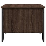 vidaXL Măsuță de cafea, stejar maro, 100x51x40 cm, lemn prelucrat vidaXL Măsuță de cafea, stejar maro, 100x51x40 cm, lemn prelucrat