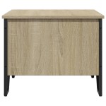 vidaXL Măsuță de cafea, stejar sonoma, 75x51x40 cm, lemn prelucrat vidaXL Măsuță de cafea, stejar sonoma, 75x51x40 cm, lemn prelucrat