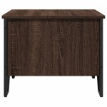 vidaXL Măsuță de cafea, stejar maro, 75x51x40 cm, lemn prelucrat vidaXL Măsuță de cafea, stejar maro, 75x51x40 cm, lemn prelucrat