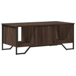 vidaXL Măsuță de cafea, stejar maro, 100x51x40 cm, lemn prelucrat vidaXL Măsuță de cafea, stejar maro, 100x51x40 cm, lemn prelucrat