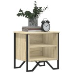 vidaXL Noptiere, 2 buc., stejar Sonoma, 40x30x40 cm, lemn prelucrat vidaXL Noptiere, 2 buc., stejar Sonoma, 40x30x40 cm, lemn prelucrat