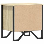 vidaXL Noptiere, 2 buc., stejar Sonoma, 40x30x40 cm, lemn prelucrat vidaXL Noptiere, 2 buc., stejar Sonoma, 40x30x40 cm, lemn prelucrat