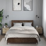 vidaXL Noptiere, 2 buc., stejar sonoma, 40x41x40 cm, lemn prelucrat vidaXL Noptiere, 2 buc., stejar sonoma, 40x41x40 cm, lemn prelucrat
