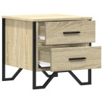 vidaXL Noptiere, 2 buc., stejar sonoma, 40x41x40 cm, lemn prelucrat vidaXL Noptiere, 2 buc., stejar sonoma, 40x41x40 cm, lemn prelucrat