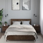 vidaXL Noptiere, 2 buc., stejar maro, 40x41x40 cm, lemn prelucrat