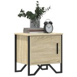 vidaXL Noptiere, 2 buc., stejar Sonoma, 40 x 30 x 40 cm, PAL vidaXL Noptiere, 2 buc., stejar Sonoma, 40 x 30 x 40 cm, PAL