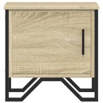vidaXL Noptiere, 2 buc., stejar Sonoma, 40 x 30 x 40 cm, PAL vidaXL Noptiere, 2 buc., stejar Sonoma, 40 x 30 x 40 cm, PAL