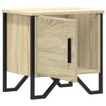 vidaXL Noptiere, 2 buc., stejar Sonoma, 40 x 30 x 40 cm, PAL vidaXL Noptiere, 2 buc., stejar Sonoma, 40 x 30 x 40 cm, PAL