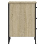 vidaXL Noptieră, stejar sonoma, 40x41x60 cm, lemn prelucrat vidaXL Noptieră, stejar sonoma, 40x41x60 cm, lemn prelucrat