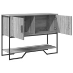vidaXL Măsuță consolă, gri sonoma, 100x35x74,5 cm, lemn prelucrat vidaXL Măsuță consolă, gri sonoma, 100x35x74,5 cm, lemn prelucrat