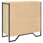 vidaXL Dulap, stejar sonoma, 78x35,5x74,5 cm, lemn prelucrat