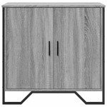 vidaXL Servantă, gri sonoma, 78x35,5x74,5 cm, lemn compozit