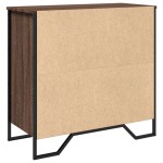 vidaXL Dulap, stejar maro, 78x35,5x74,5 cm, lemn prelucrat