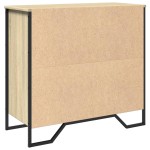 vidaXL Dulap, stejar sonoma, 79,5x35,5x74,5 cm, lemn prelucrat