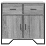 vidaXL Dulap, gri sonoma, 79,5x35,5x74,5 cm, lemn prelucrat vidaXL Dulap, gri sonoma, 79,5x35,5x74,5 cm, lemn prelucrat