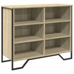 vidaXL Dulap, stejar sonoma, 91x35,5x74,5 cm, lemn prelucrat
