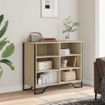 vidaXL Dulap, stejar sonoma, 91x35,5x74,5 cm, lemn prelucrat