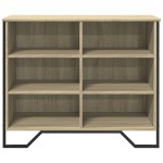 vidaXL Dulap, stejar sonoma, 91x35,5x74,5 cm, lemn prelucrat