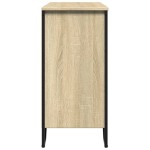 vidaXL Dulap, stejar sonoma, 91x35,5x74,5 cm, lemn prelucrat