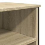 vidaXL Dulap, stejar sonoma, 91x35,5x74,5 cm, lemn prelucrat