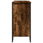 vidaXL Dulap, stejar fumuriu, 91x35,5x74,5 cm, lemn prelucrat