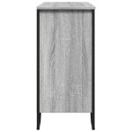vidaXL Dulap, gri sonoma, 91x35,5x74,5 cm, lemn prelucrat vidaXL Dulap, gri sonoma, 91x35,5x74,5 cm, lemn prelucrat