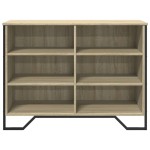 vidaXL Dulap, stejar sonoma, 101x35,5x74,5 cm, lemn prelucrat
