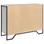 vidaXL Dulap, gri sonoma, 101x35,5x74,5 cm, lemn prelucrat vidaXL Dulap, gri sonoma, 101x35,5x74,5 cm, lemn prelucrat