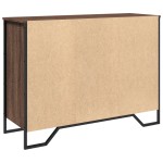 vidaXL Dulap, stejar maro, 101x35,5x74,5 cm, lemn prelucrat