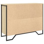 vidaXL Dulap, stejar sonoma, 97x32,5x74,5 cm, lemn prelucrat