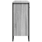 vidaXL Dulap, gri sonoma, 97x32,5x74,5 cm, lemn prelucrat