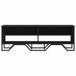vidaXL Dulap TV, negru, 122x34x41 cm, lemn prelucrat