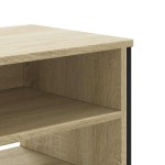 vidaXL Dulap TV, stejar sonoma, 122x34x41 cm, lemn prelucrat vidaXL Dulap TV, stejar sonoma, 122x34x41 cm, lemn prelucrat