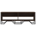 vidaXL Dulap TV, stejar maro, 122x34x41 cm, lemn prelucrat vidaXL Dulap TV, stejar maro, 122x34x41 cm, lemn prelucrat