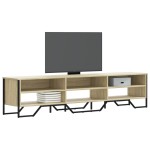 vidaXL Dulap TV, stejar sonoma, 180x34x41 cm, lemn prelucrat vidaXL Dulap TV, stejar sonoma, 180x34x41 cm, lemn prelucrat