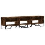 vidaXL Dulap TV, stejar fumuriu, 180x34x41 cm, lemn prelucrat vidaXL Dulap TV, stejar fumuriu, 180x34x41 cm, lemn prelucrat