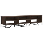 vidaXL Dulap TV, stejar maro, 180x34x41 cm, lemn prelucrat vidaXL Dulap TV, stejar maro, 180x34x41 cm, lemn prelucrat