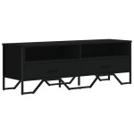vidaXL Dulap TV, negru, 122x34x41 cm, lemn prelucrat
