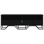 vidaXL Dulap TV, negru, 122x34x41 cm, lemn prelucrat