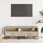 vidaXL Dulap TV, stejar sonoma, 122x34x41 cm, lemn prelucrat vidaXL Dulap TV, stejar sonoma, 122x34x41 cm, lemn prelucrat