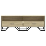 vidaXL Dulap TV, stejar sonoma, 122x34x41 cm, lemn prelucrat vidaXL Dulap TV, stejar sonoma, 122x34x41 cm, lemn prelucrat