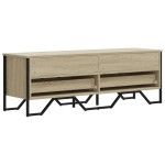 vidaXL Dulap TV, stejar sonoma, 122x34x41 cm, lemn prelucrat vidaXL Dulap TV, stejar sonoma, 122x34x41 cm, lemn prelucrat