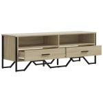 vidaXL Dulap TV, stejar sonoma, 122x34x41 cm, lemn prelucrat vidaXL Dulap TV, stejar sonoma, 122x34x41 cm, lemn prelucrat