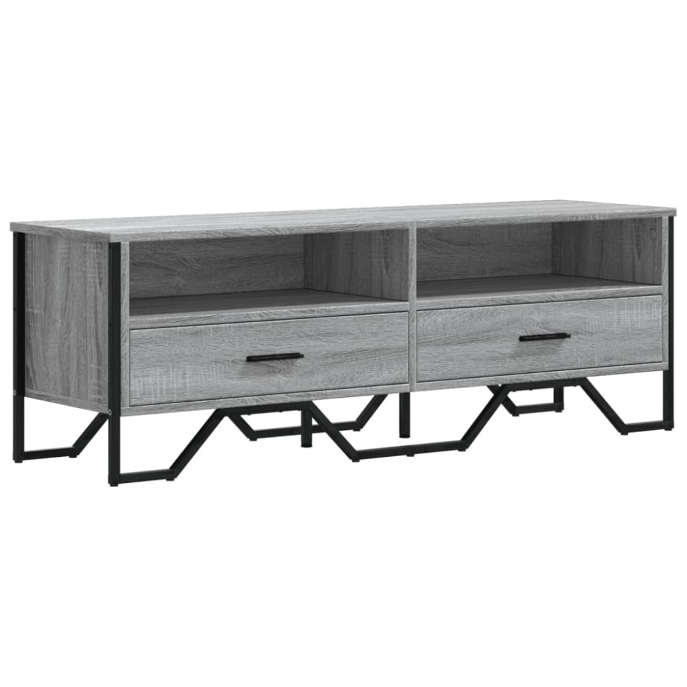 vidaXL Dulap TV, gri sonoma, 122x34x41 cm, lemn prelucrat