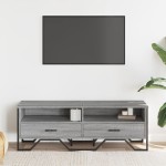 vidaXL Dulap TV, gri sonoma, 122x34x41 cm, lemn prelucrat