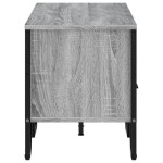 vidaXL Dulap TV, gri sonoma, 122x34x41 cm, lemn prelucrat