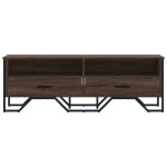 vidaXL Dulap TV, stejar maro, 122x34x41 cm, lemn prelucrat vidaXL Dulap TV, stejar maro, 122x34x41 cm, lemn prelucrat
