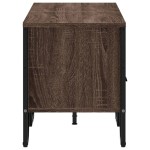vidaXL Dulap TV, stejar maro, 122x34x41 cm, lemn prelucrat vidaXL Dulap TV, stejar maro, 122x34x41 cm, lemn prelucrat
