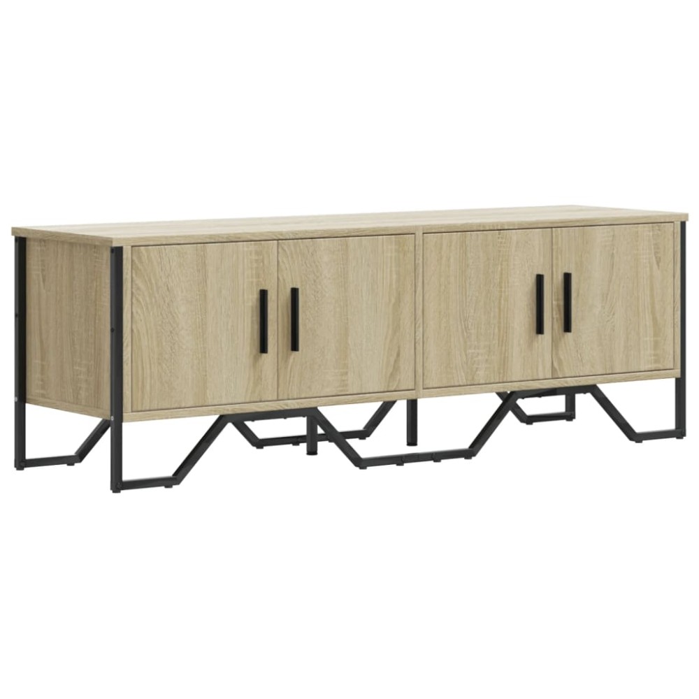 vidaXL Dulap TV, stejar sonoma, 122x34x41 cm, lemn prelucrat